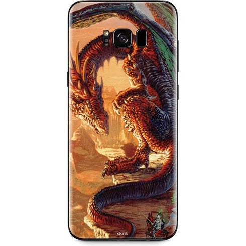 Ed Beard Jr. Bravery Misplaced Dragon and Knight Galaxy S8 Plus Skin